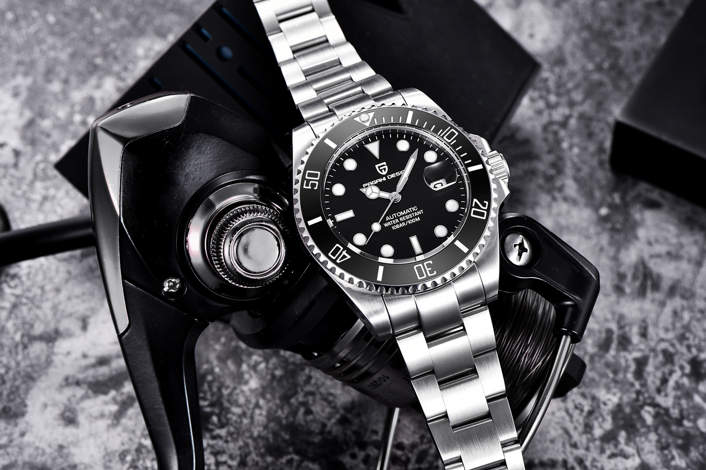 Abyss Black Diver | Pagani Design 1639