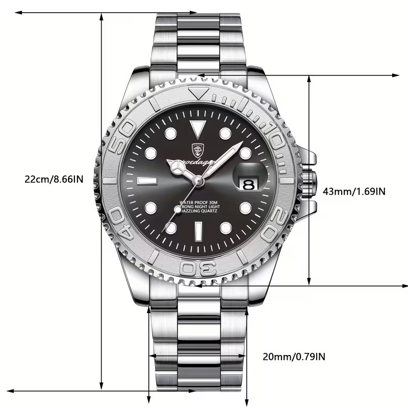 Mariner Pro Date Watch | Pacific