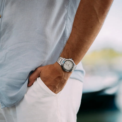 Nautica Date Quartz Watch | Snow