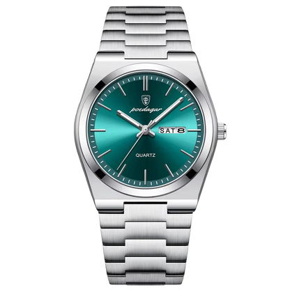 Axis Day-Date Quartz Watch | Teal