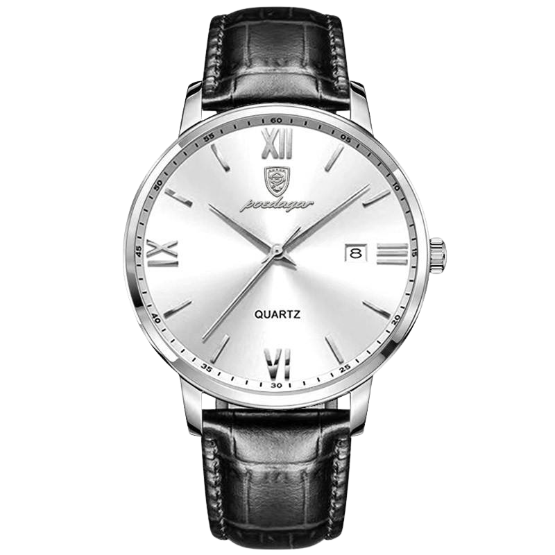 Regent Classic Date Quartz Watch | Sterling