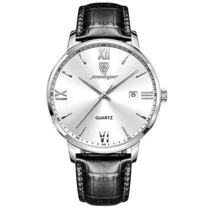 Regent Classic Date Quartz Watch | Sterling