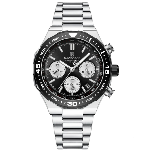 Apex Two-Tone Chronograph Watch | Midnight