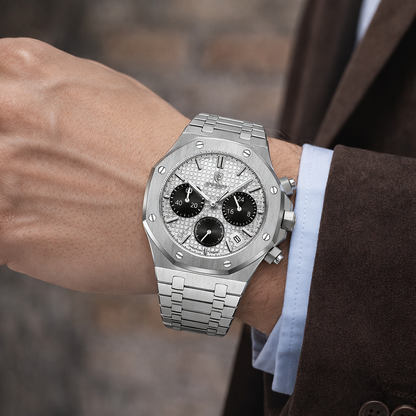 Legacy Date Chronograph Watch | Panda