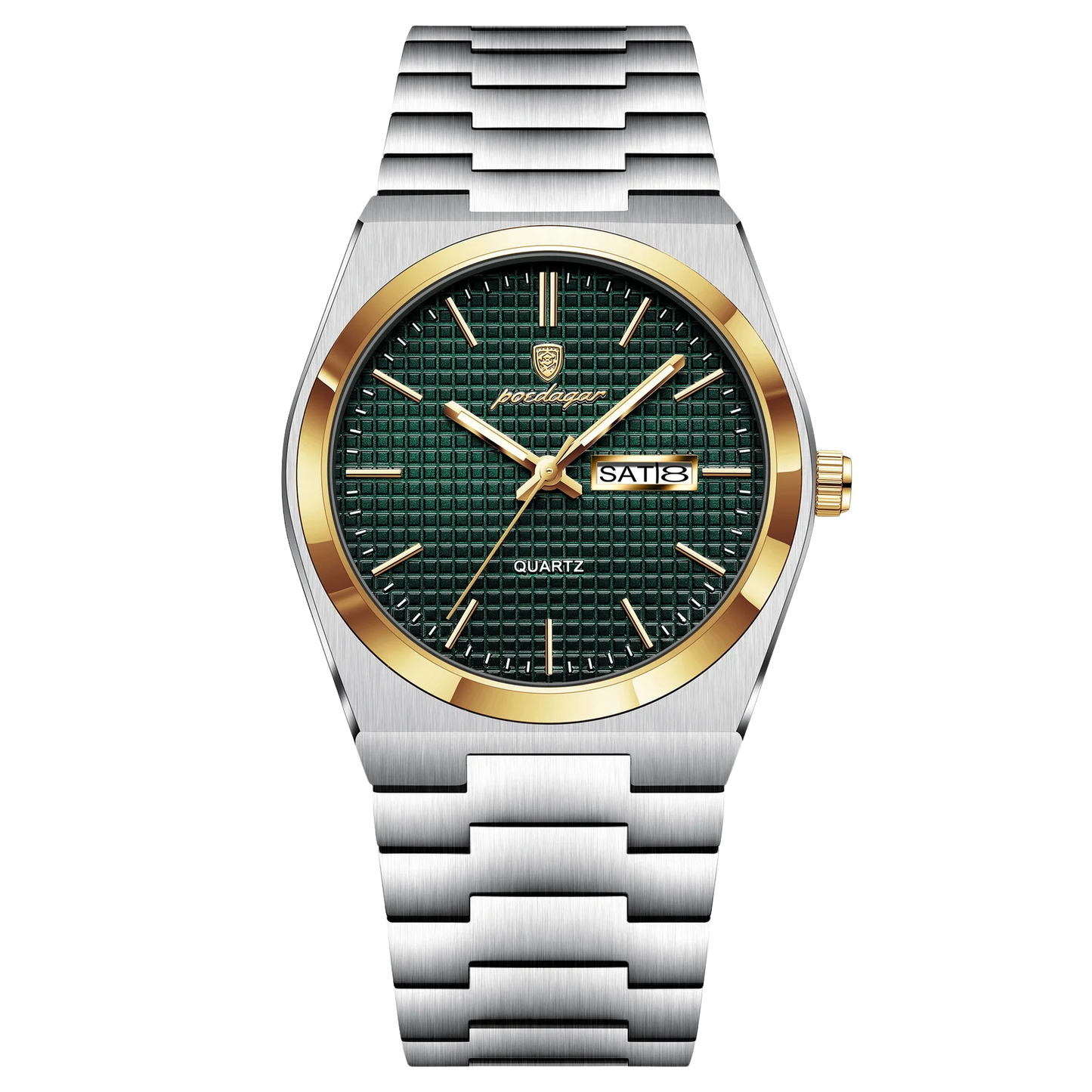 Axis Grid Day-Date Quartz Watch | Home