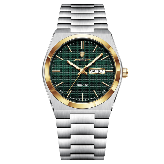 Axis Grid Day-Date Quartz Watch | Home