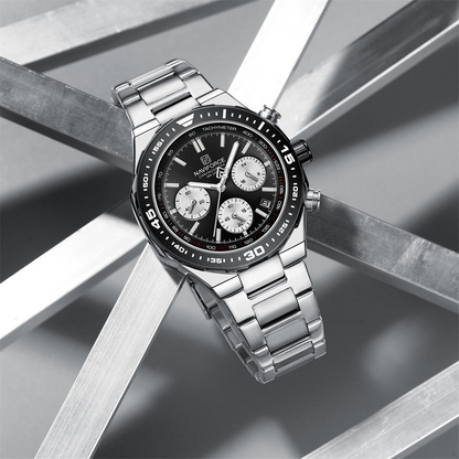 Apex Two-Tone Chronograph Watch | Midnight